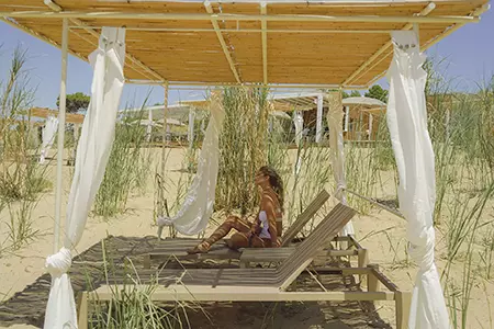 Bionda e gazebo Harundo mobile